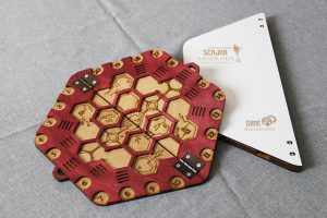 Drewniana plansza podróżna Szajna LaserCut